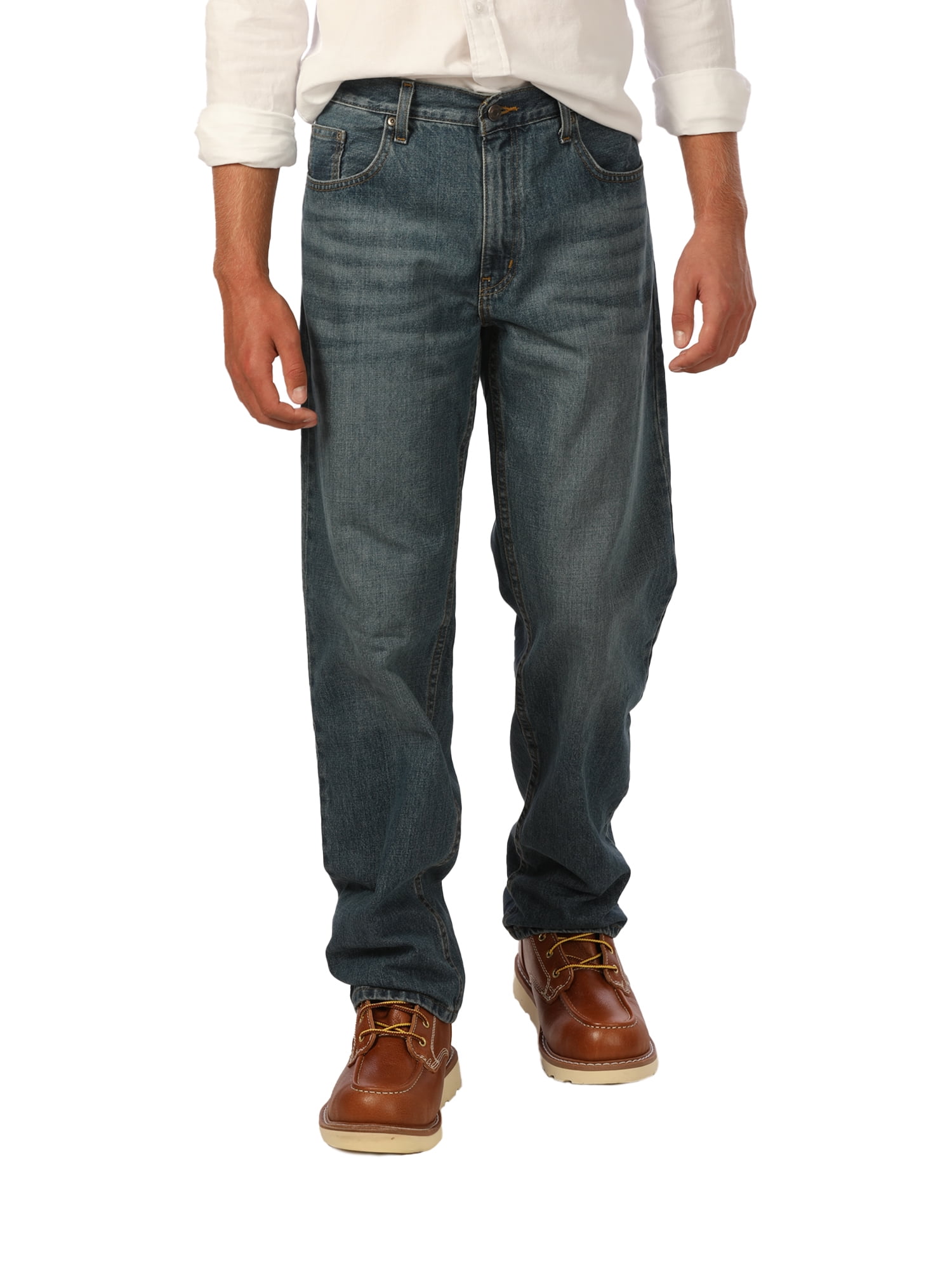 じょーじ George Men's Bootcut Jeans, Slim Fit Denim with Flexibility