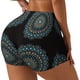 thumbnail image 1 of Fotbe Mandala Shorts Sin Costuras – Shorts Deportivos de Cintura Alta para Mujer, Elásticos para Gimnasio, Yoga, Running o Ciclismo-Small, 1 of 8