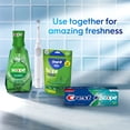 thumbnail image 5 of Crest Premium Plus Scope Whitening Toothpaste with Mouthwash Stripes, Minty Fresh, 5.2 oz, 4 Pack, 5 of 9