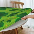 thumbnail image 4 of St Patricks Day Round Fitted Tablecloth with Elastic Fitted Table Covers for Round Tables 40"-48" ,24jl03caA08, 4 of 7