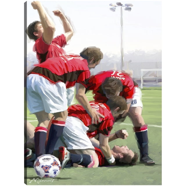 Cuadro Decorativo - Celebración del fútbol
