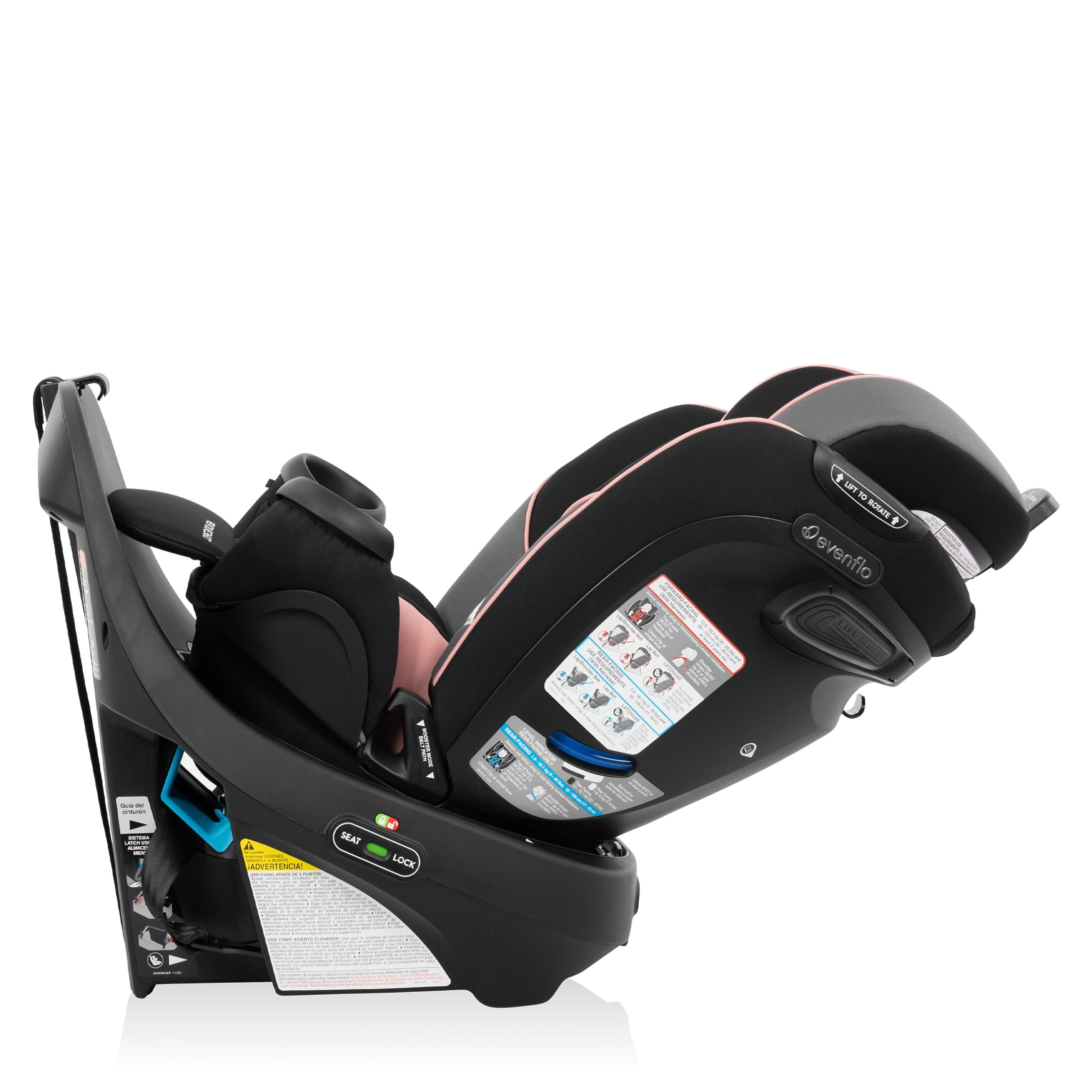 Evenflo Revolve360 Rotating All-In-One Car Seat (Ainsley)