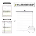 thumbnail image 6 of AOSKY Zebra Blinds Windows Roller Shades for Window Zebra Blinds for Windows Cordless Shades and Blinds Room Darkening Shades for Home, Office（W30 X H72, White), 6 of 7