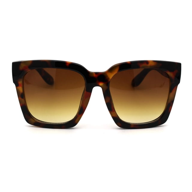 Lentes de Sol SA106 Estilo Boyfriend Oversize con Montura Carey 54 mm