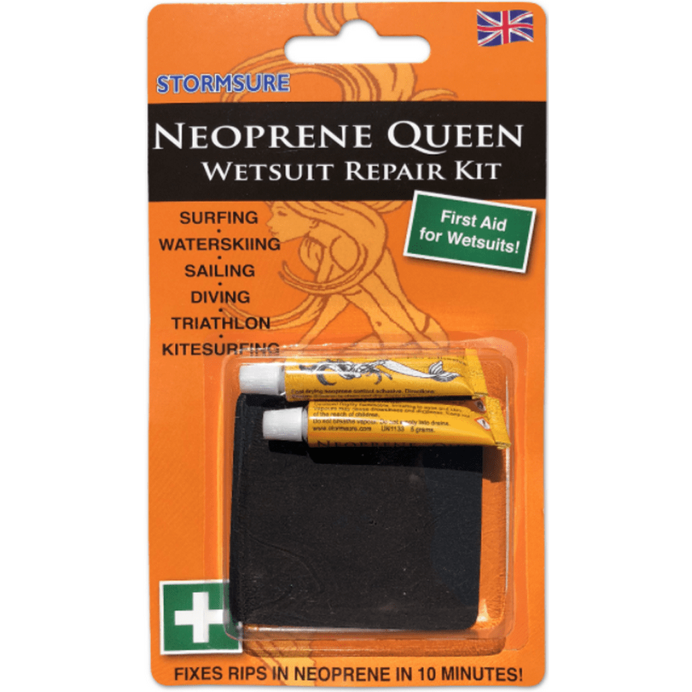 Stormsure Neoprene Queen Wetsuit Repair Kit, Adhesive and Patches