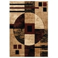 thumbnail image 3 of United Weavers Drachma Attica Modern Abstract Runner Rug, Burgundy, 2'7" x 7'4", 3 of 6
