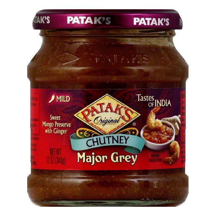 Patak's Chutney Major Grey, 12 OZ (Pack of 6) by