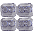 thumbnail image 1 of Contact Lens Cases, Colorful Contact Lens Container Holder, Outdoor Portable Mini Contact Lens Soak Storage Kit for Travel & Home, 1 of 5