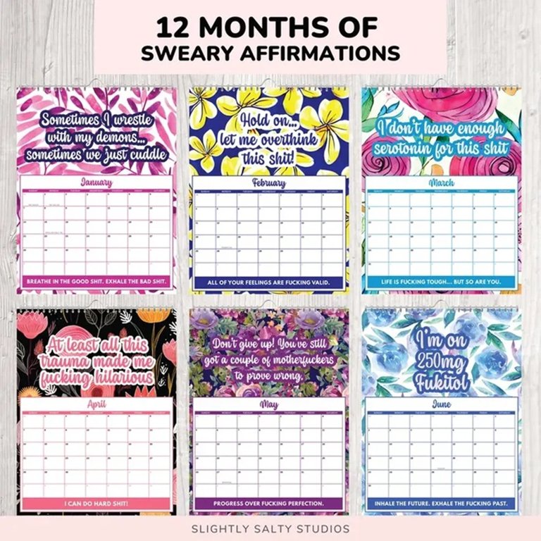 2025 Mental Health Calendar Funny Calendar 2025 Wall Calendar With Sweary Affirmations Monthly Planner Prank Calendar For Home Wall Calendar Desk Calendar - Walmart.com 2025-mental-health-calendar-funny-calendar-2025-wall-calendar-with-sweary-affirmations-monthly-planner-prank-calendar-for-home-wall-calendar-desk-calendar-walmart-com