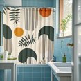 thumbnail image 5 of TIELUTT Fabric Shower Curtain Liner with Reinforced Rustproof for Bathroom Bathroom Clear Curtain Fringe Shower Curtains for Bathroom Curtain Liners Shower Fancy Shower Curtain Set Fabric Shower Curta, 5 of 5