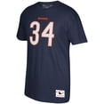 thumbnail image 2 of Men's Mitchell & Ness Walter Payton Navy Chicago Bears Retired Player Logo Name & Number T-Shirt, 2 of 3