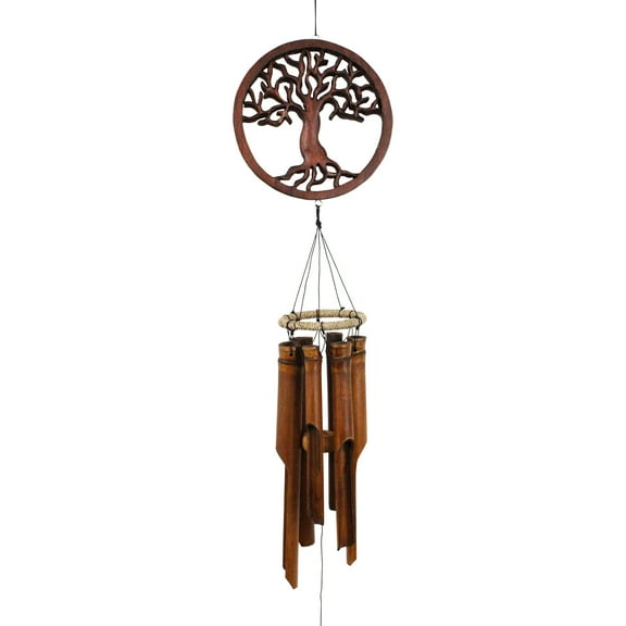 Tree of Life Bamboo Wind Chime