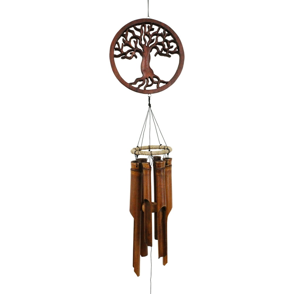 Tree of Life Bamboo Wind Chime