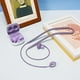 thumbnail image 4 of Anti Lost - Correa para Auriculares para Galaxy Buds 2 Soporte para Auriculares Púrpura 3 Piezas, 4 of 8