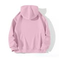 thumbnail image 4 of Pink Womens Fall Tops Women's Long Sleeve New York Letter Printed Hoodie Hoodie Hoodie Sweaters for Women, 4 of 5