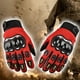 thumbnail image 4 of Guantes de moto con protección rígida para nudillos | Guantes transpirables y antideslizantes de dedos completos para hombre y mujer | Protección duradera para articulaciones de motos de calle y, 4 of 9