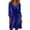 Blue, variant on Women's Party Dress Sequin Dress Long Sleeve Sexy Fashion Casual Splicing Bodycon Midi Dress for Winter Holiday Party,Black,L