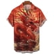 thumbnail image 3 of Camisa de Año Nuevo 2024 para hombre, camisas de manga corta con cuello de solapa a la moda, blusas y camisas con estampado 3D de dragón geniales, 3 of 4