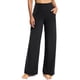 thumbnail image 1 of WILLBEST Pantalones de Yoga de Pierna Ancha Para Mujer, Pantalones Deportivos Elásticos de Cintura Alta Con Bolsillos, Pantalones de Entrenamiento Cómodos 8, 1 of 8