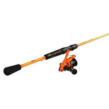 Lew's Xfinity Spinning Reel and Fishing Rod Combo, 6-Foot 6-inch Rod, Size 30 Reel, Orange