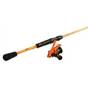 Lew's Xfinity Spinning Reel and Fishing Rod Combo, 6-Foot 6-inch Rod, Size 30 Reel, Orange