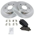 thumbnail image 2 of TRQ Rear Brake Pad & Rotor Kit Brake Pads Brake Rotor Semi-Metallic Fits Select 2005-2009 Buick LaCrosse 2011-2013 Chevrolet Impala 2014-2016 Impala Limited 2004-2008 Pontiac Grand Prix, 2 of 5