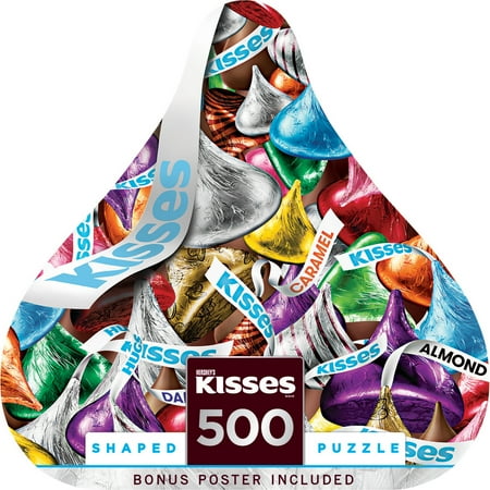 UPC: 0705988317101 | MasterPieces 500 Piece Jigsaw Puzzle for Adults – Shaped Kiss – 23.3 x21.3