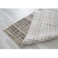 thumbnail image 5 of Handcraft Rugs-Gray/Beige Checkered Abstract Pattern Distressed- Modern Vintage Area Rug, 5 of 7
