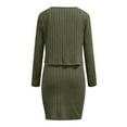 thumbnail image 5 of Women's New Dress With Jacket Two Piece Dress Elegant Bodycon Dress Midi Dresses for Women Summer Tie Dress Women Vintage Dresses for Women Casual Loose Dresses for Women Shirt Dresses with Pockets, 5 of 5