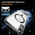 thumbnail image 4 of Decase Magnetic Case for iPhone XR,Compatible with Mag-safe,Military-Grade Protection,Slim Stylish Non-Yellowing Shockproof Case for iPhone XR,Clear Anti-Scratch Back Cover,Black, 4 of 8