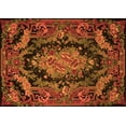 thumbnail image 1 of Ahgly Company Indoor Rectangle Medallion Orange French Area Rugs, 7' x 9', 1 of 1