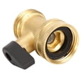 thumbnail image 2 of Jeffergarden 3/4 DN20 Válvula de Bola de Paso Simple de latón como Conector de Manguera para Uso en el jardín EOTVIA NO, 2 of 4