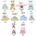 thumbnail image 2 of DIY Fabric Accessories 16~17cm Dolls Dress Toys Clothes Summer Toys Lace Skirt 18, 2 of 8