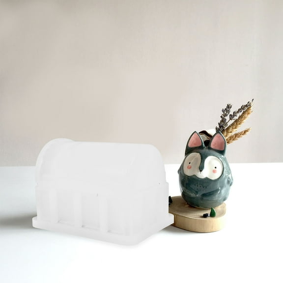 PBPBOX Flexible Silicone Box Mold for Jewelry and Candy Storage 1Set