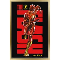 DC Comics Movie The Flash - Barry Allen Wall Poster, 14.725" x 22.375" Framed