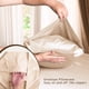 thumbnail image 5 of Fundas de Almohada Zaizaihome King 51x91 cm Algodón 1000 Hilos, 5 of 7