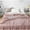 Pink, variant on Blanket King Size Cozy Soft Lightweight Cotton Blanket, All Season Breathable Blanket Throw for Couch Bed 59x78 In