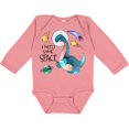 thumbnail image 3 of Inktastic I Need Some Space Dinosaur Astronaut with Stars and Planet Boys or Girls Long Sleeve Baby Bodysuit, 3 of 5
