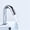 Chrome A, variant on Black Sensor Faucet Bathroom Sink Deck Mount Hot and Cold Automatic Basin Faucet Battery Powered Water Saving Tap
