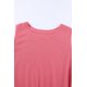thumbnail image 3 of ABPHQTO Camiseta sin mangas de punto gofrado con nudo torcido rojo para mujer, 3 of 5