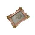 thumbnail image 1 of bedienty Rectangle Carved Flower Picture Display Frame Inner White 3.8x5.4inch Frame Pink 9.7x13.7cm, 1 of 5