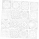 thumbnail image 1 of Plantilla de pintura de roca: menos de 3 años deben usar este producto bajo la supervisión de los padres.48 piezas Juego de plantillas de dibujo de emparejamiento aleatorio: obtendrá plantil, 1 of 5