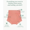 thumbnail image 2 of PurComfy Baby Bloomers Bummies, Soft Bamboo Viscose High Waist Belly Shorts & Diaper Cover for Infant Toddler Girls Boys, 2-Pack, 2 of 9