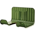 thumbnail image 1 of Soporte para secador de pelo, estante de baño antiperforaciones, soporte para secador de pelo montado en la pared (verde), 1 of 5