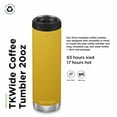 thumbnail image 4 of Klean Kanteen TK Wide 20 Oz Marigold, 4 of 7