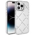 thumbnail image 4 of XPM for Apple iPhone 13 Pro Max Phone Case, Gem Glitter Diamond Bling Clear Hybrid TPU Cover, Colorful Shockproof Protective Back, Slim Fit for Women Girls Cover for iPhone 13 Pro Max - Silver, 4 of 7