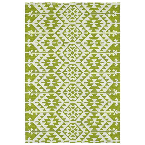 Kaleen Habitat Lime Green / Ivory Indoor / Outdoor Area Rug