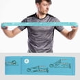thumbnail image 3 of Bande d'Exercice de Yoga Intérieure Simplifier Boucle de Résistance Bande Extensible Entraînement Mise en Forme Sangle d'Étirement, 3 of 8