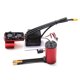 thumbnail image 5 of Esc S3670 2650KV Motor sin escobillas Motor impermeable sin sensor y 120A Sin escobillas ESC XT60 Reemplazo del disipador de calor para HSP HPI 1/8 RC Car Truck Eccomum Esc, 5 of 7