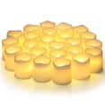 thumbnail image 1 of Velas LED Nasjac Blancas Impermeables Efecto Llama para Decoración 24/48 Luces, 1 of 6
